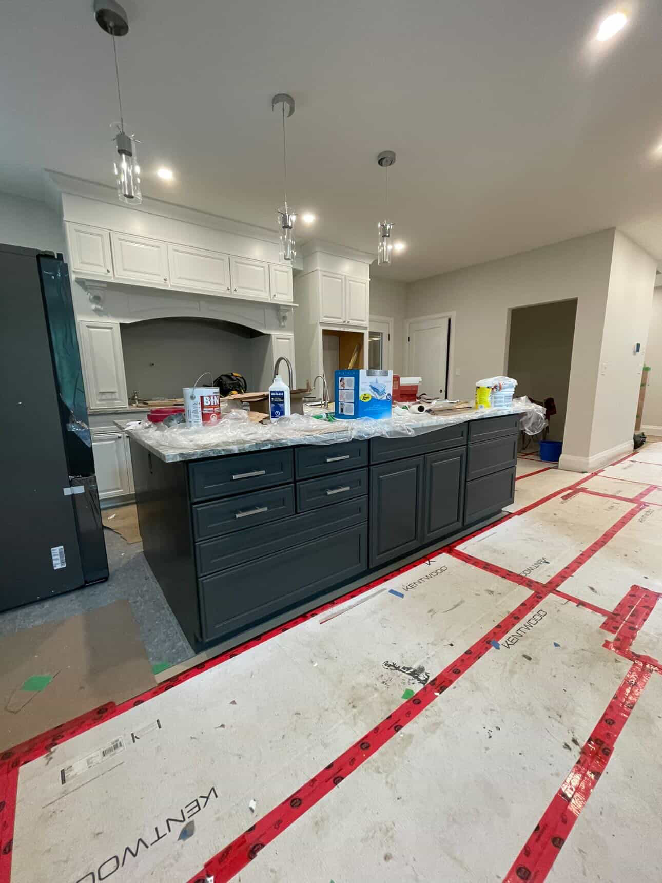 Kitchen renovation and finishing project